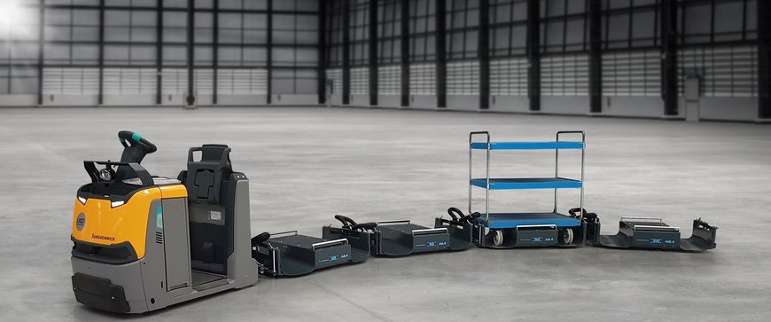 THE LIFTLINER®, AN AGILE AND COMPACT TUGGER TRAIN FOR HIGHER EFFICIENCY IN INTRALOGISTICS
